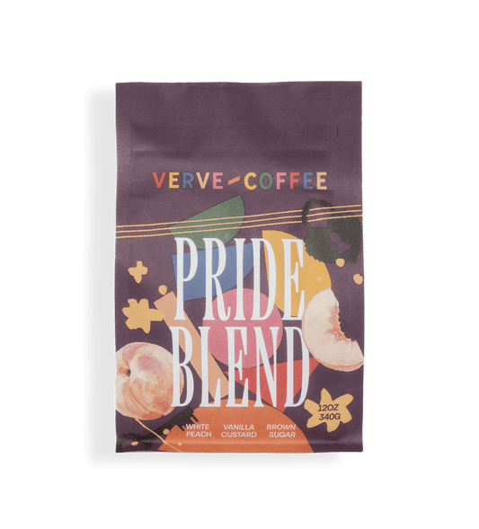 Verve Coffee Roasters - Pride Blend - 12oz - Tasting Notes: White Peach, Vanilla Custard, Brown Sugar