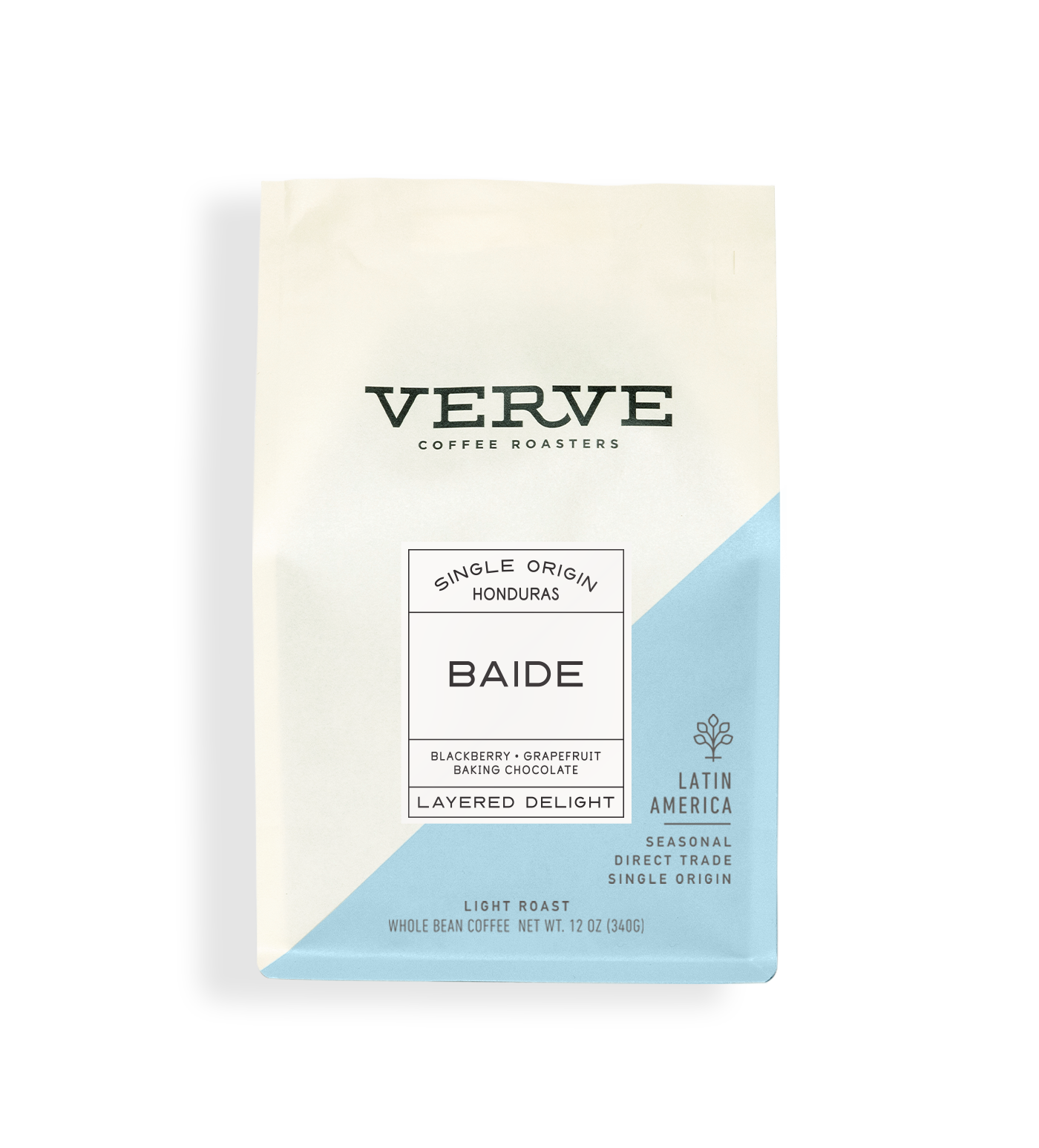 Verve Coffee Roasters - Baide - Single Origin Honduras - Notes: Blackberry, Grapefruit, Baking Chocolate - Layered Delight - Latin America - Seasonal - Direct Trade - Light Roast