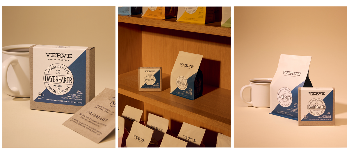 Verve Coffee Roasters - Capital One Daybreaker Blend - Lifestyle Collage
