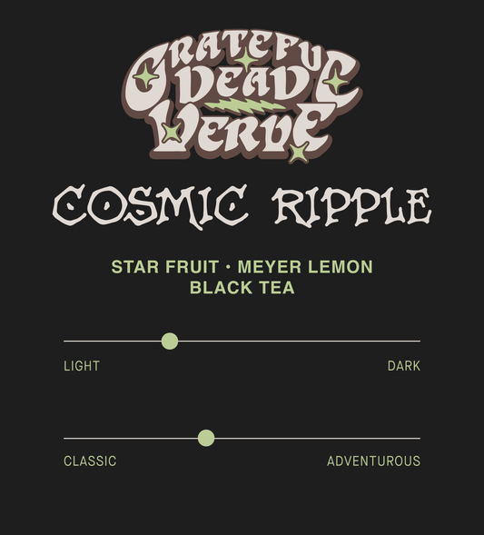 Verve Coffee Roasters - Grateful Dead - Cosmic Ripple - Scent Profile - Tasting Notes: Star Fruit, Meyer Lemon, Black Tea - Light + Classic