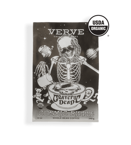 Verve Coffee Roasters - Grateful Dead - Cosmic Ripple - 12oz - USA Organic - Whole Bean Coffee
