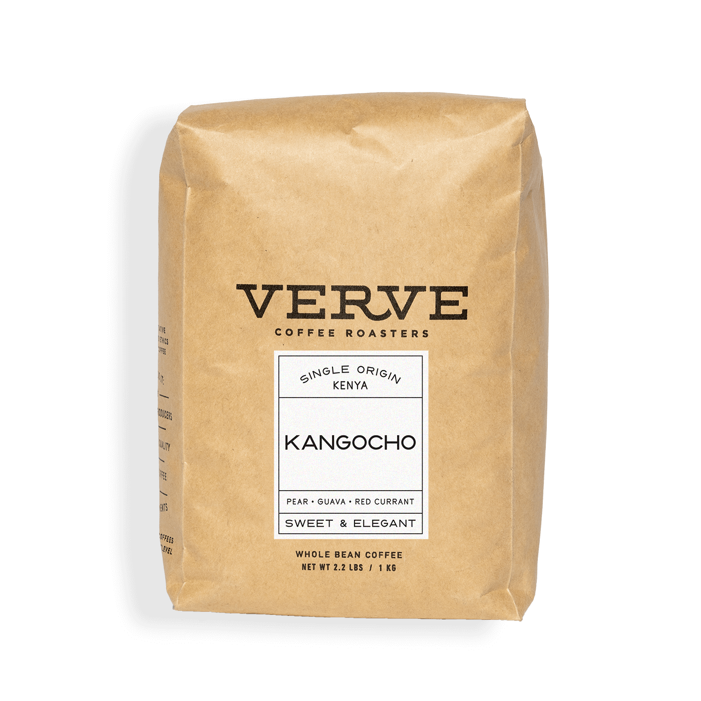 Verve Coffee Roasters - Kangocho - Single Origin Kenya - Tasting Notes: Pear, Guava, Red Currant - Sweet & Elegant