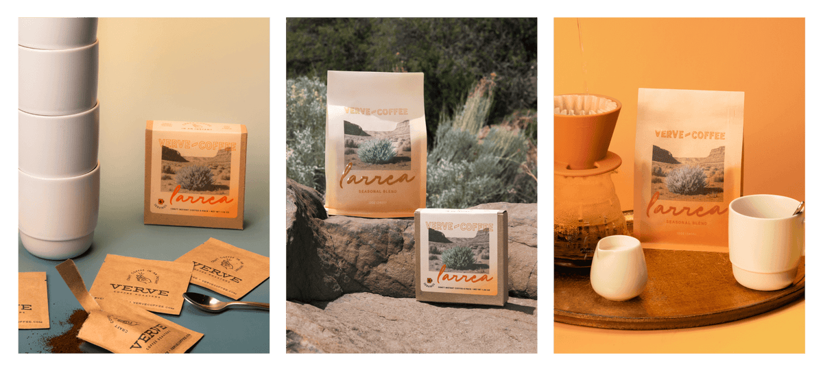 Verve Coffee Roasters - Larrea 2025 - Lifestyle Collage