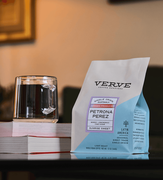 Verve Coffee Roasters - Petrona Perez - Single Origin - Honduras - Woman Producer - Tasting Notes: Mango, Lemongrass, Cane Sugar  Sunrise Sweet - Latin America - Seasonal - Direct Trade - Light Roast