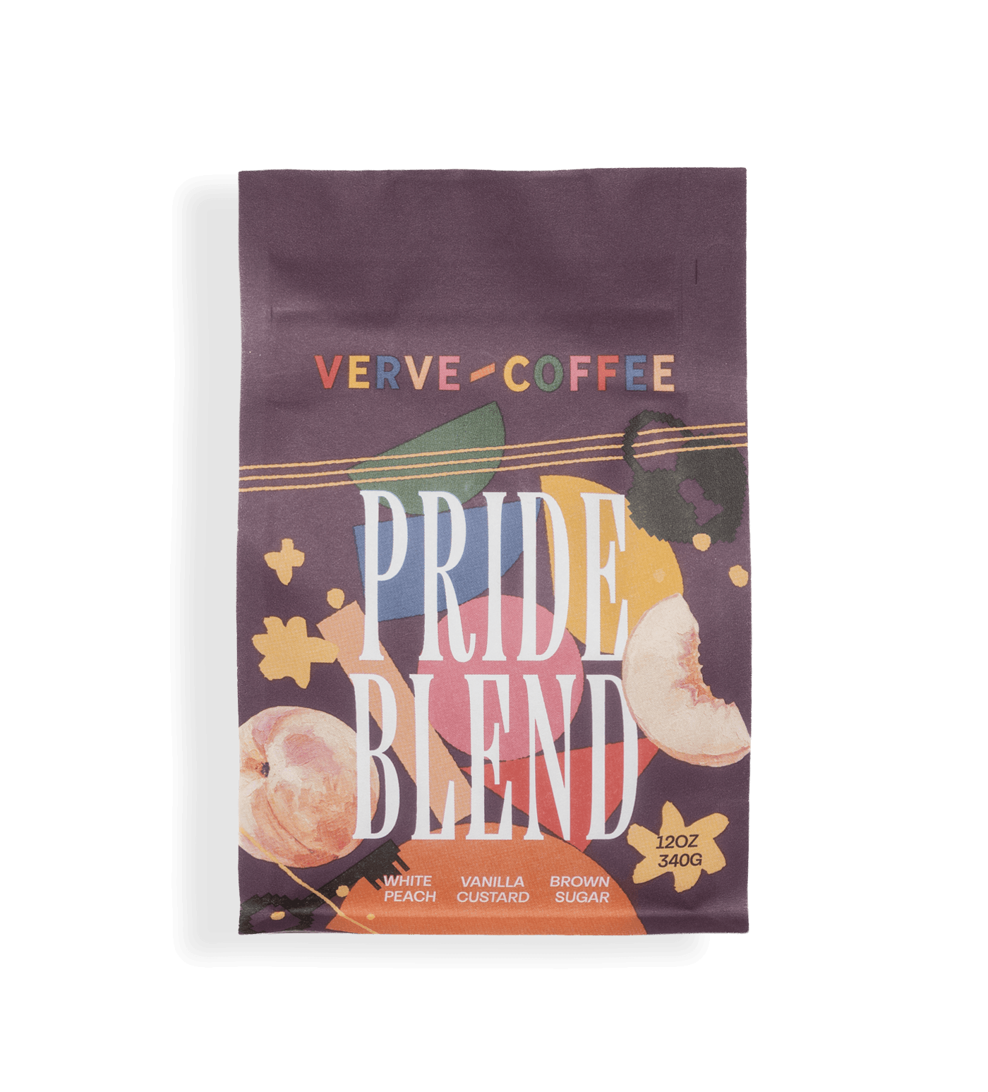 Verve Coffee Roasters - Pride Blend - 12oz - Tasting Notes: White Peach, Vanilla Custard, Brown Sugar