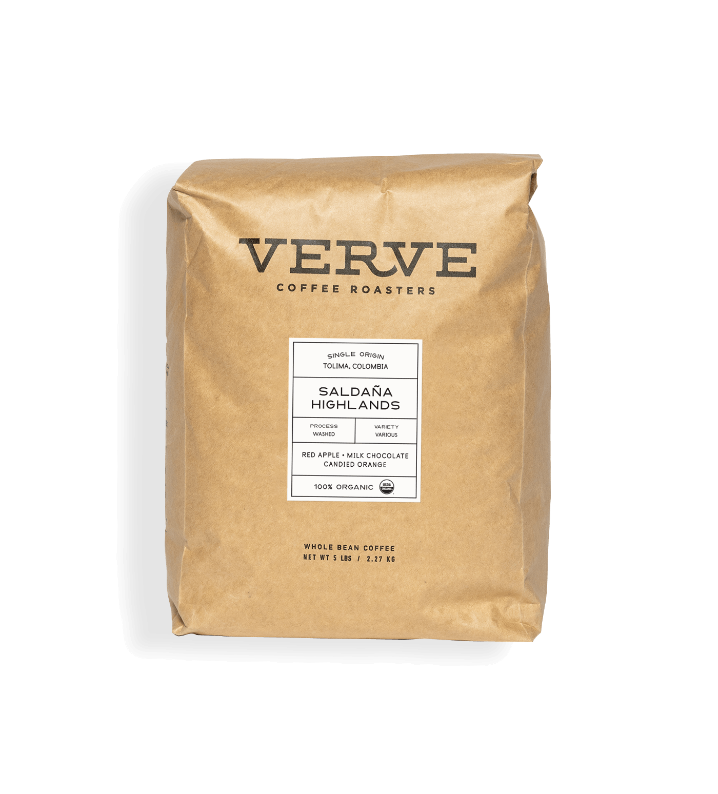 Whole Bean Coffee - 5 lbs / 2.27 kg
